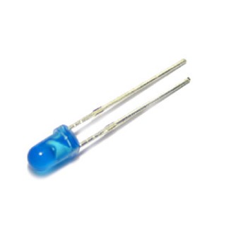 LED 3mm Superbright Diffused Blue