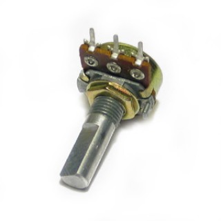 500 Ohms 17mm Linear B Potentiometer D Shaft