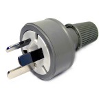 AC Plug 240V Grey