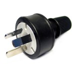 AC Plug 240V Black