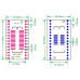 PCB 28 Pin TSSOP 0.65/1.27mm to DIP28