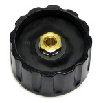 Knob Elma Black 36/6mm