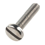 Pan Slot M4x25 Nickel Brass