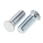 Captive Stud M4x10mm Zinc Steel