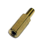 SPA-M3x8+6-B Male-Female Brass Hex PCB Standoff Spacer