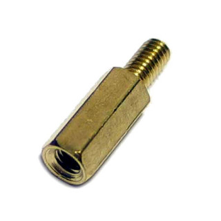 SPA-M3x10+6-B Male-Female Brass Hex PCB Standoff Spacer