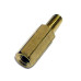 SPA-M3x10+6-B Male-Female Brass Hex PCB Standoff Spacer