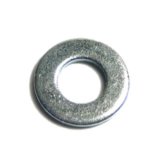 M2.5 Metric Flat Washer Zinc Plated Steel