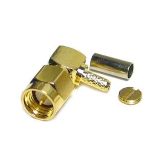 SMA16-GP Male R/Angle Connector RG174/316