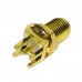 SMA49 Female PCB Mount SMA Jack Connector Narrow Flange 1.6mm 0.062"