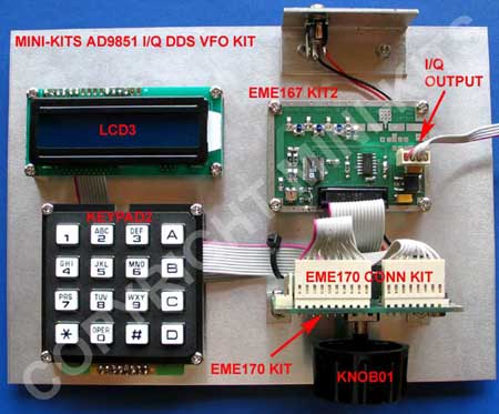 AD9851 DDS VFO KIT