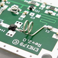 Soldering L1 for 1290MHz