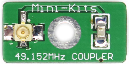 Top View of the Mini-Kits IC-9700 Coupler Board