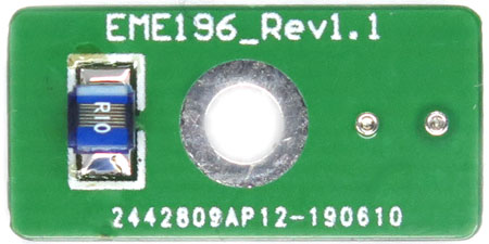 Bottom View of the Mini-Kits IC-9700 Coupler Board