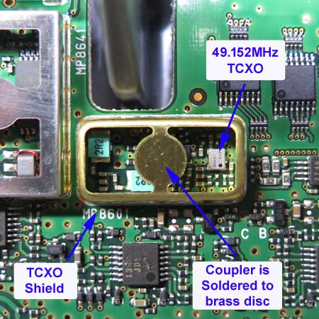 Icom IC-9700 49.152MHz TCXO shieded can