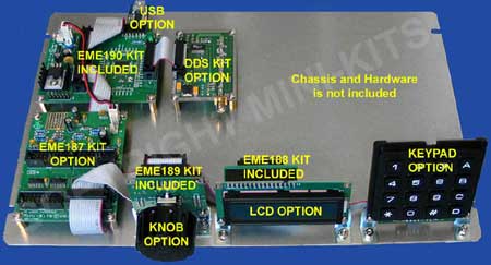 AD9851 M1 DDS Controller Kit
